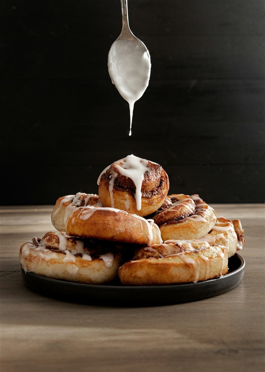 Cinnamon rye roll