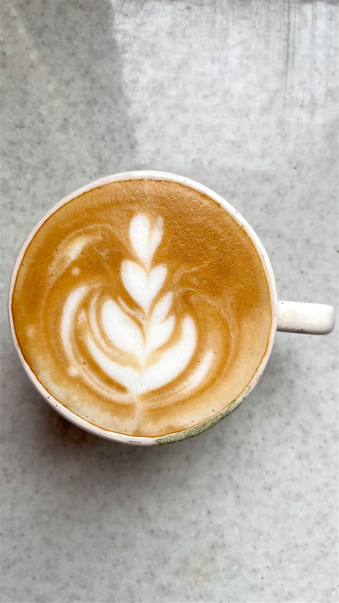 Oat milk latte